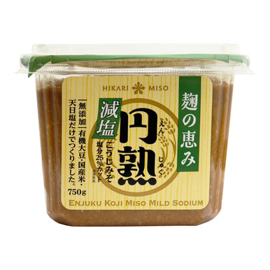 Hikari Mellow Reduced Salt Additive Free Koji Miso - 750 g - Japan