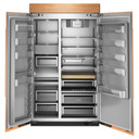 Kitchenaid® 30 Cu. Ft. 48" Built-In Panel-Ready Side-by-Side Refrigerator with Platinum Interior KBSN748TPA