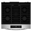 Whirlpool® 30-inch Gas Smart Range with No Preheat Mode and Steam Clean WSGS3330TS