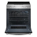 Whirlpool® 30-inch Electric Smart Range with Air Cooking Technology and Steam Clean YWSES4530TZ