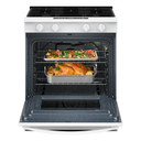 Whirlpool® 30-inch Gas Smart Range with Air Cooking Technology and Steam Clean WSGS4530TW