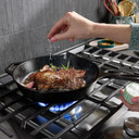 Kitchenaid® Gas-on-Metal Cooktop with 5 Versatile Burners and Edge-to-Edge Cast-Iron Grates KCGK330SSS