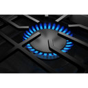 Kitchenaid® Gas-on-Metal Cooktop with 5 Versatile Burners and Edge-to-Edge Cast-Iron Grates KCGK330SSS