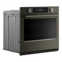 Kitchenaid® 30-inch Smart Electric Single Wall Oven with Intelligent Cooking Camera - Black Ore KOES930SBE