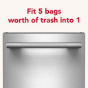 KitchenAid 15 in. Built-In Trash Compactor with Built-In Odor Management System KTTP515TBE