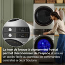 Whirlpool® Smart ENERGY STAR® Front Load Laundry Tower 5.2 cu. ft. Washer & 7.4 cu. ft. Electric Dryer with UV Clean Technology and FreshFlow™ Vent System YWEF5727TR