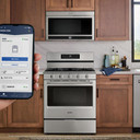 Maytag® 30-Inch Wide Freestanding Gas Range with Grill Mode and No Preheat Air Fry - 5.0 Cu. Ft. MFGS7030SZ