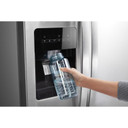 Whirlpool® 36-inch Wide Side-by-Side Refrigerator - 25 cu. ft. WRS315SDHZ