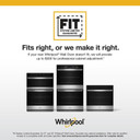 Whirlpool® 10.0 Cu. Ft. Double Smart Wall Oven with Air Fry WOED7030PZ