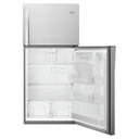Whirlpool® 30-inch Wide Top Freezer Refrigerator - 19 Cu. Ft. WRT519SZDG