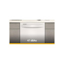 Whirlpool® 24” Stainless Steel Dishwasher with AI Intelligent Wash - 47 dBA WDT750SAKW