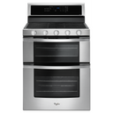 Whirlpool® 6.0 Cu. Ft. Gas Double Oven Range with EZ-2-Lift™ Hinged Grates WGG745S0FS