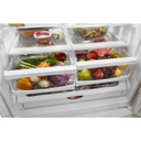 Whirlpool® 33-inch Wide French Door Refrigerator - 22 cu. ft. WRFF5333PW