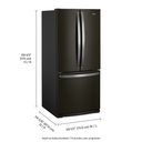 Whirlpool® 30-inch Wide French Door Refrigerator - 20 cu. ft. WRF560SMHV