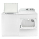 4.4–4.5 Cu. Ft. Whirlpool® Top Load Washer with Removable Agitator WTW4957PW