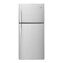 Whirlpool® 30-inch Wide Top Freezer Refrigerator - 19 cu. ft. WRT549SZDM