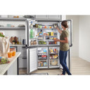 Whirlpool® 36-inch Wide Counter Depth 4 Door Refrigerator - 19.4 cu. ft. WRQA59CNKZ
