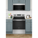 5.3 cu. ft. Whirlpool® electric range with Frozen Bake™ technology. YWFE505W0JZ