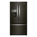 Whirlpool® 36-inch Wide French Door Refrigerator in Fingerprint-Resistant Stainless Steel - 25 cu. ft. WRF555SDHV