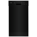 Whirlpool® Small-Space Compact Dishwasher with Stainless Steel Tub WDPS5118PB