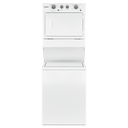 Whirlpool® 4.0 cu.ft I.E.C. Electric Stacked Laundry Center 9 Wash cycles and AutoDry™ YWET4027HW