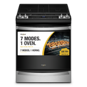 5.8 Cu. Ft. Whirlpool® Gas 7-in-1 Air Fry Oven WEG745H0LZ