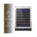 Whirlpool® 24" Undercounter Wine Center with Custom Temperature Control WUW35X24DS Whirlpool® 24" Undercounter Wine Center with Custom Temperature Control WUW35X24DS
