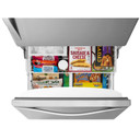 Whirlpool® 22 cu. ft. Bottom-Freezer Refrigerator with Freezer Drawer WRB322DMBM