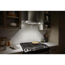 Whirlpool® 30" Curved Glass Wall Mount Range Hood WVW51UC0LS