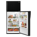 Whirlpool® 28-inch Wide Top Freezer Refrigerator - 14 cu. ft. WRT314TFDB