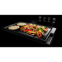 Maytag® 30-Inch Electric Cooktop with Reversible Grill and Griddle MEC8830HB