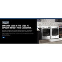 Maytag® Front Load Gas Dryer with Extra Power and Quick Dry cycle - 7.3 cu. ft. MGD5630HW