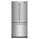 Maytag® 19.6 cu ft French Door Refrigerator with Strongbox™ Door Bins MFB2055FRZ