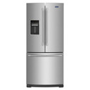 Maytag® 30-Inch Wide French Door Refrigerator with Exterior Water Dispenser- 20 Cu. Ft. MFW2055FRZ