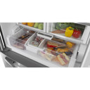 Maytag® 30-Inch Wide French Door Refrigerator with Exterior Water Dispenser- 20 Cu. Ft. MFW2055FRZ