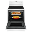 Maytag® 30-Inch Wide Electric Range With Shatter-Resistant Cooktop - 5.3 Cu. Ft. YMER6600FW