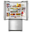 Maytag® 33-Inch Wide French Door Refrigerator with Water Dispenser - 22 Cu. Ft MRFF5033PZ