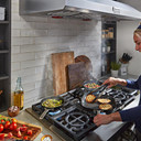Kitchenaid® 48'' 585 or 1170 CFM Motor Class Commercial-Style Wall-Mount Canopy Range Hood KVWC958KSS