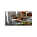 Kitchenaid® 23.8 cu. ft. 36" Counter-Depth French Door Platinum Interior Refrigerator with PrintShield™ Finish KRFC704FPS