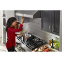 Kitchenaid® 36" 585 CFM Motor Class Commercial-Style Under-Cabinet Range Hood System KVUC606KSS