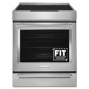 Kitchenaid® 30-Inch 4-Element Induction Slide-In Convection Range with Air Fry KSIS730PSS