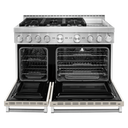 KitchenAid® 48'' Smart Commercial-Style Gas Range with Griddle KFGC558JMH