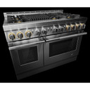 Jennair® 48" RISE™ Gas Professional-Style Range with Infrared Grill JGRP648HL