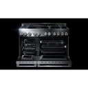 Jennair® 48" RISE™ Gas Professional-Style Range with Infrared Grill JGRP648HL Jennair® 48" RISE™ Gas Professional-Style Range with Infrared Grill JGRP648HL