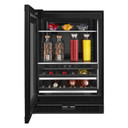 Jennair® Panel-Ready 24" Built-In Undercounter Beverage Center, Left Swing JUBFL242HX