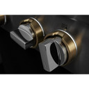 Jennair® 48" RISE™ Gas Professional-Style Rangetop with Chrome-Infused Griddle and Gas Grill JGCP748HL