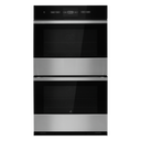 Jennair® NOIR™ 30 Double Wall Oven with V2™ Vertical Dual-Fan Convection JJW3830LM