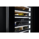 Jennair® NOIR™ 24" Built-In Undercounter Wine Cellar, Left Swing JUWFL242HM