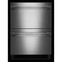 JennAir® NOIR 24" Double-Refrigerator Drawers JUDFP242HM