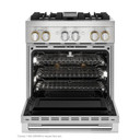 Jennair® 30" RISE™ Dual-Fuel Professional-Style Range JDRP430HL